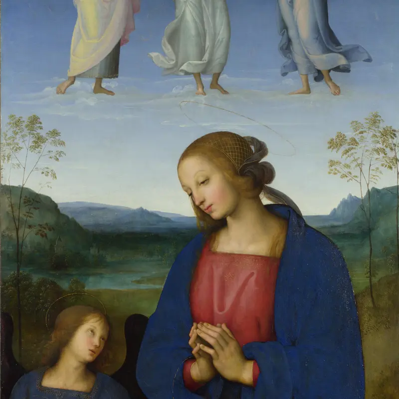 The Virgin and Child with an Angel