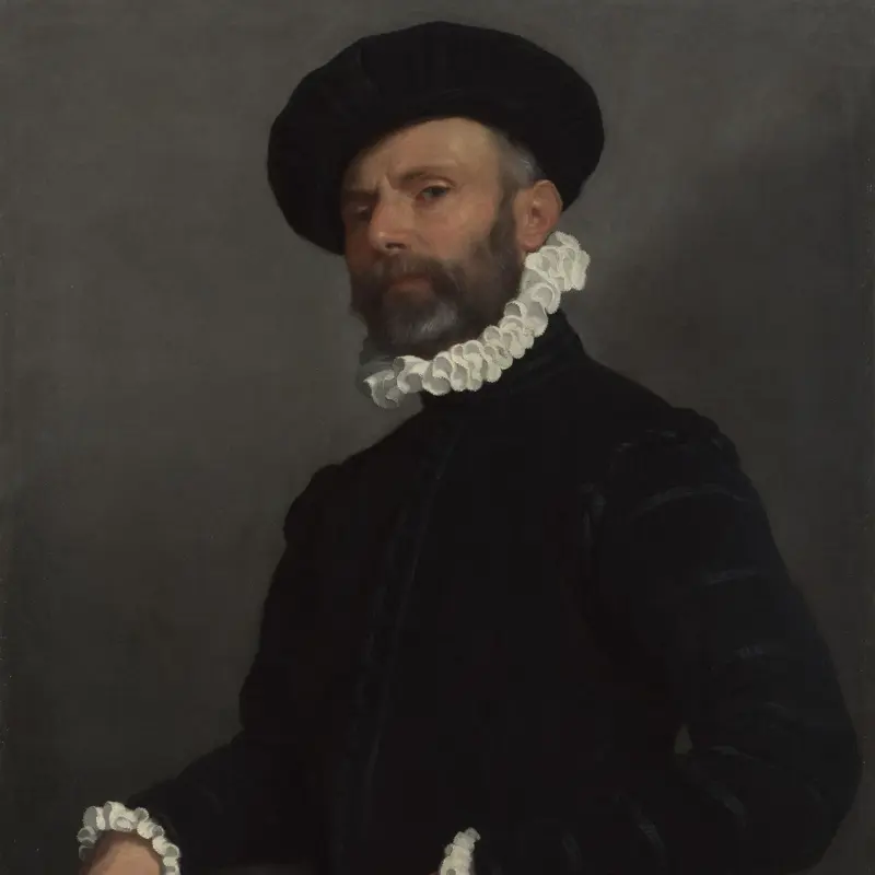 Portrait of a Man holding a Letter ('L'Avvocato')