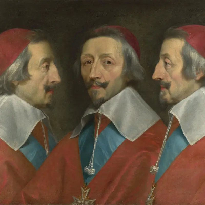 Triple Portrait of Cardinal de Richelieu