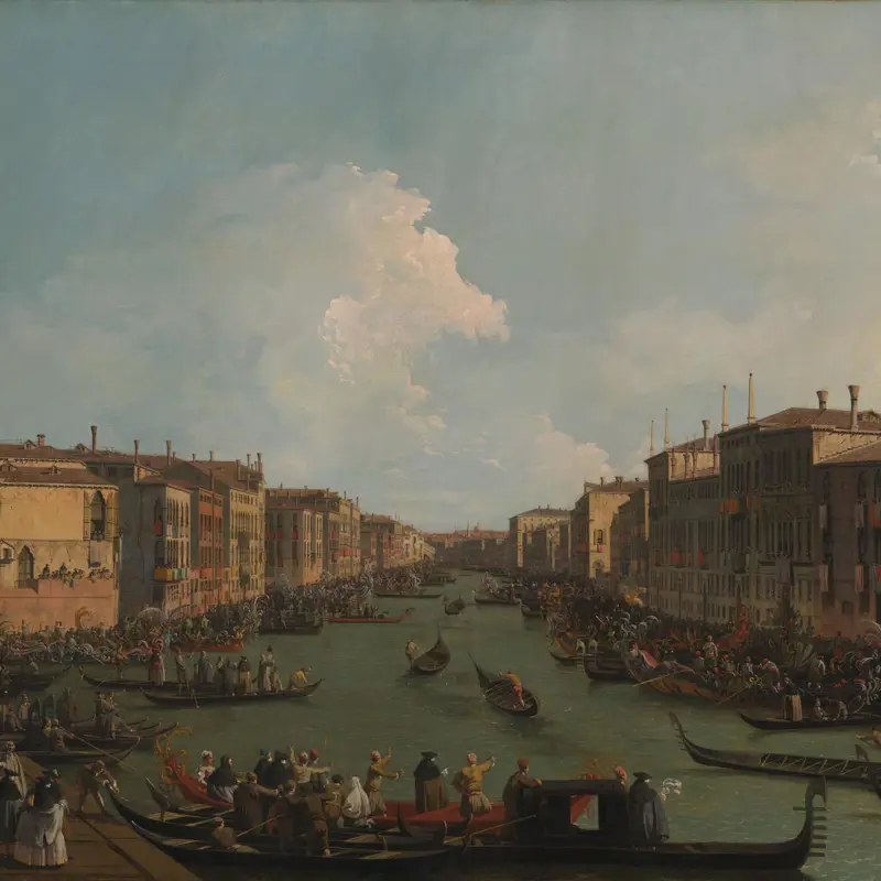 Venice: A Regatta on the Grand Canal