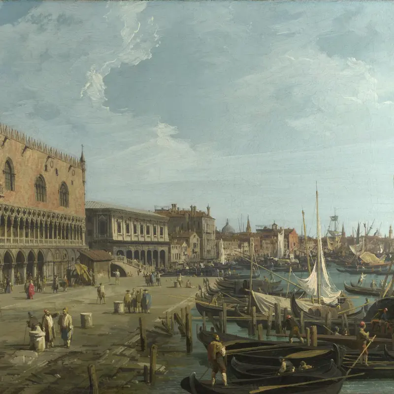 Venice: The Doge's Palace and the Riva degli Schiavoni