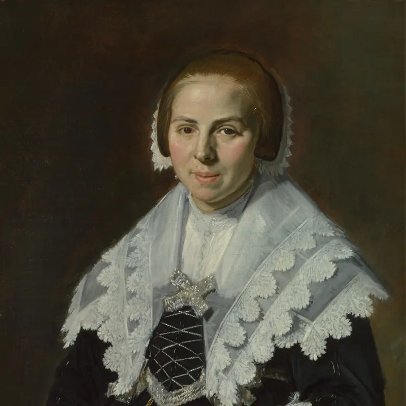 Portrait of a Woman with a Fan