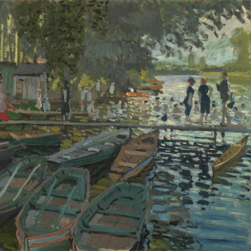 Monet's 'Bathers at La Grenouillère'