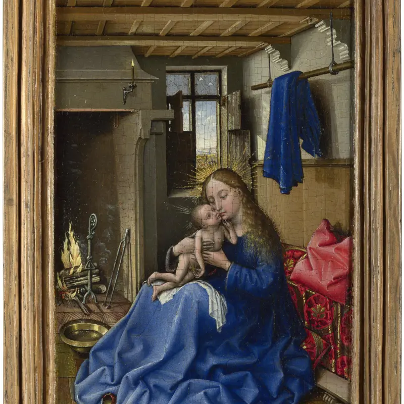 The Virgin and Child in an Interior