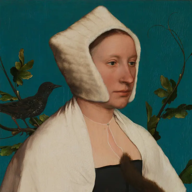 A Lady with a Squirrel and a Starling (Anne Lovell?)
