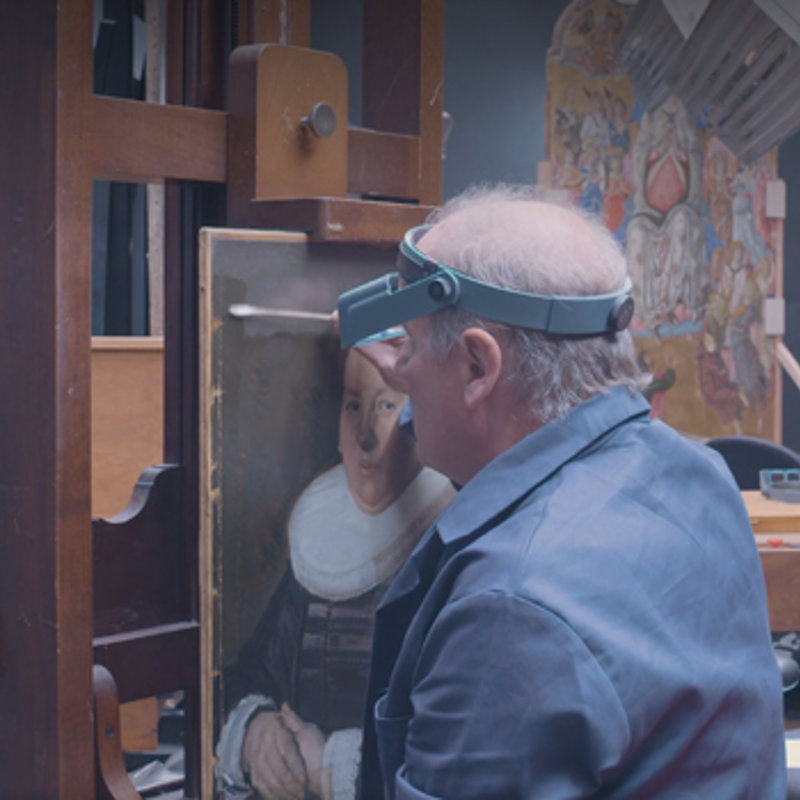 Behind the scenes in Conservation